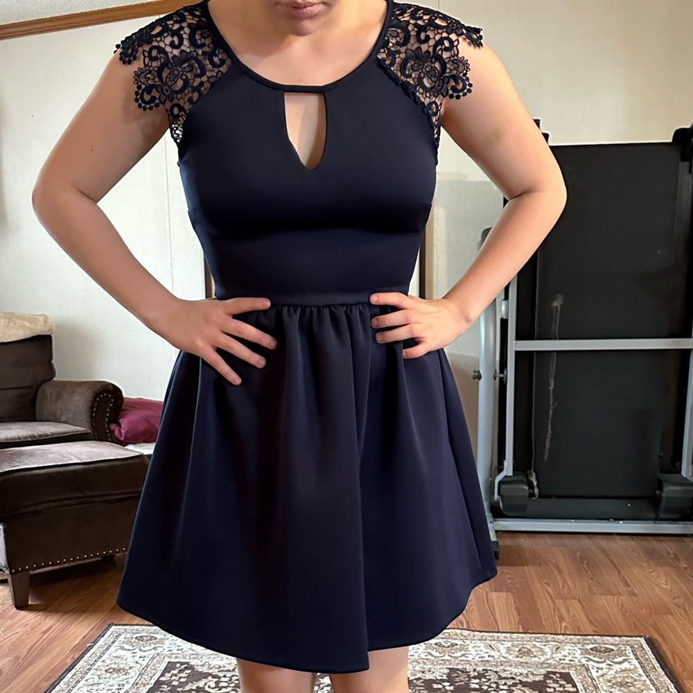 Navy Party Dress
